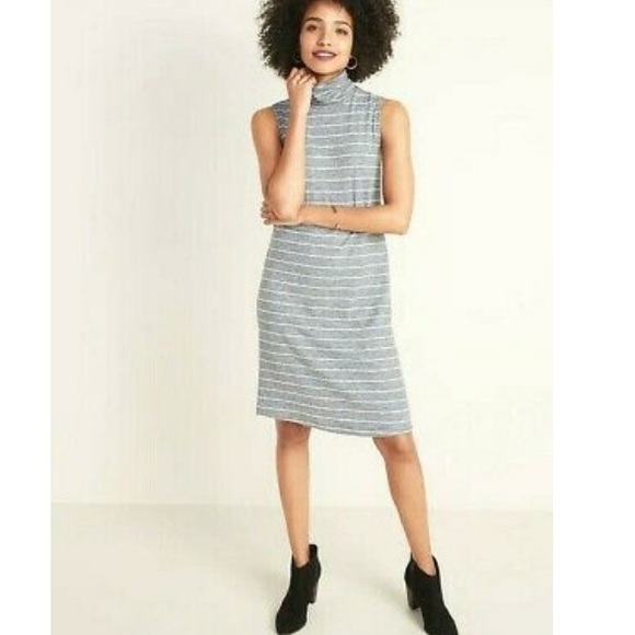 Old Navy NWT❗️Striped Turtleneck Dress